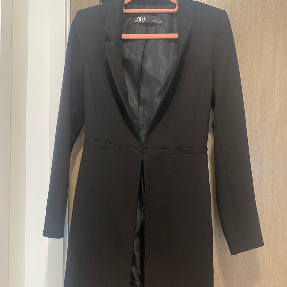Zara long fitted blazer